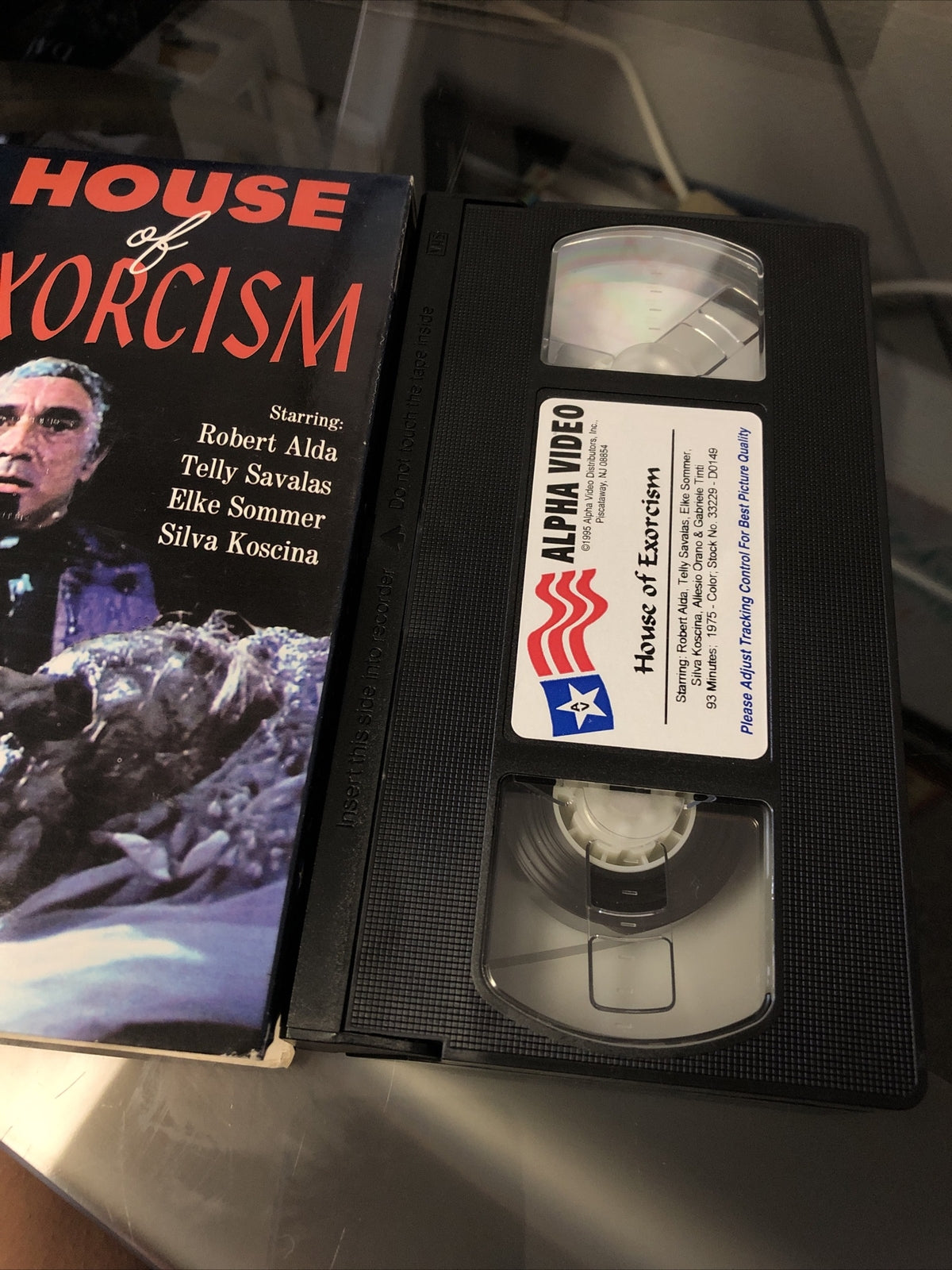 HOUSE OF EXORCISM RARE VHS TAPE 1996 SUPERNATURAL HORROR2