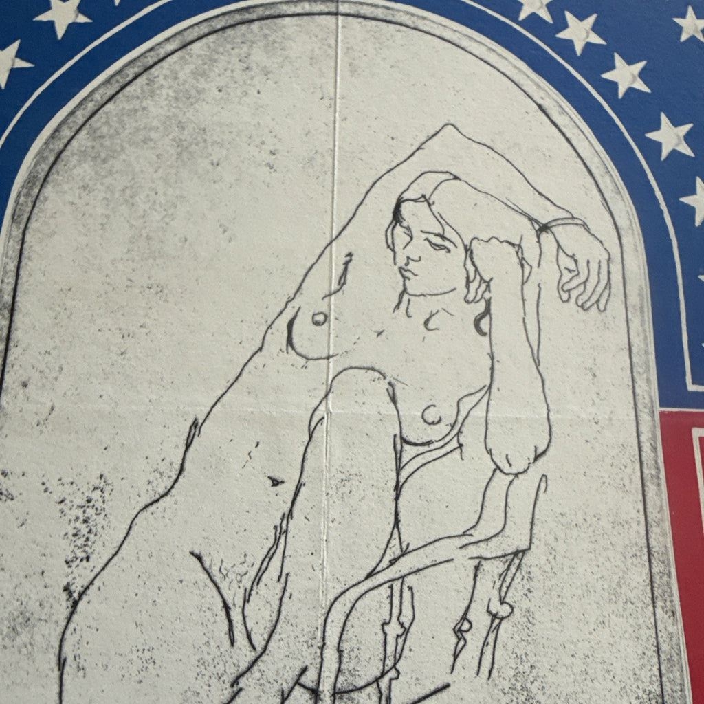 Original Poster: "Miz America", Poster For Exhibition "Dennis Beall 19641