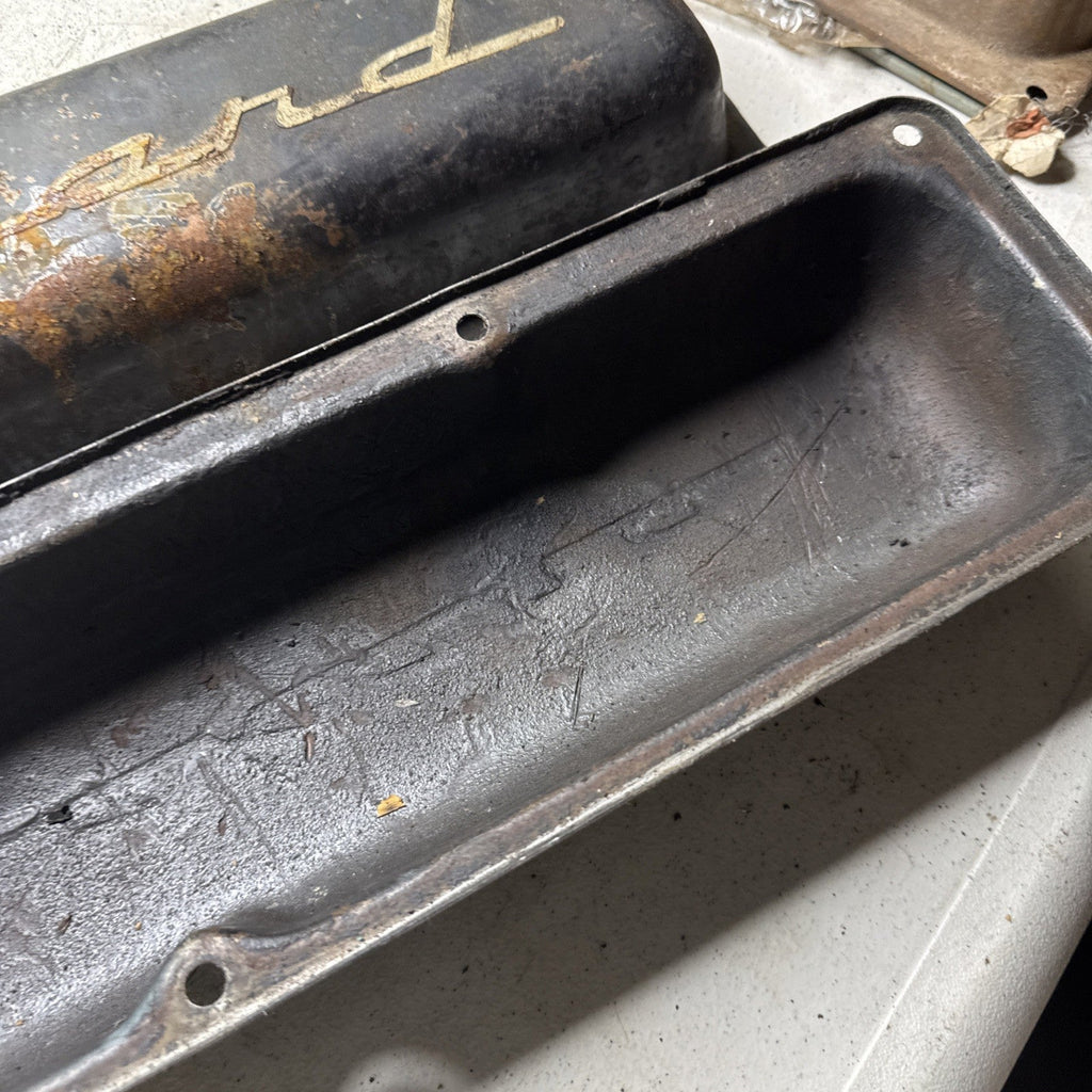 Vintage Packard Valve Cover – Pair – Original – Rat Rod scta6