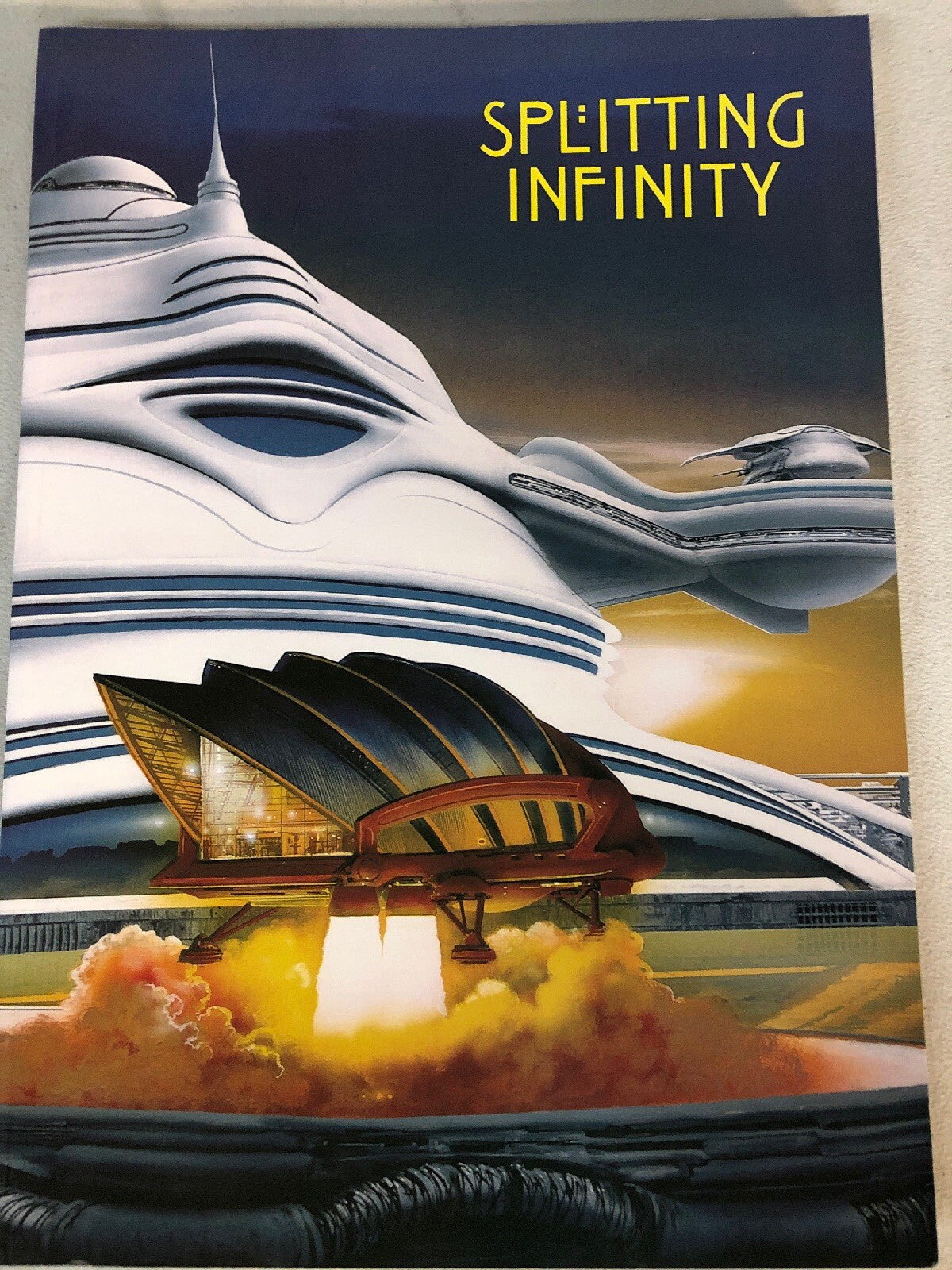 SPLITTING INFINITY expo Science Fiction Convention 2005 program Interaction UK0