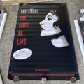 #154 1989 THE GODFATHERS Punk Rock Record Store Subway Promo Poster 40x60”0