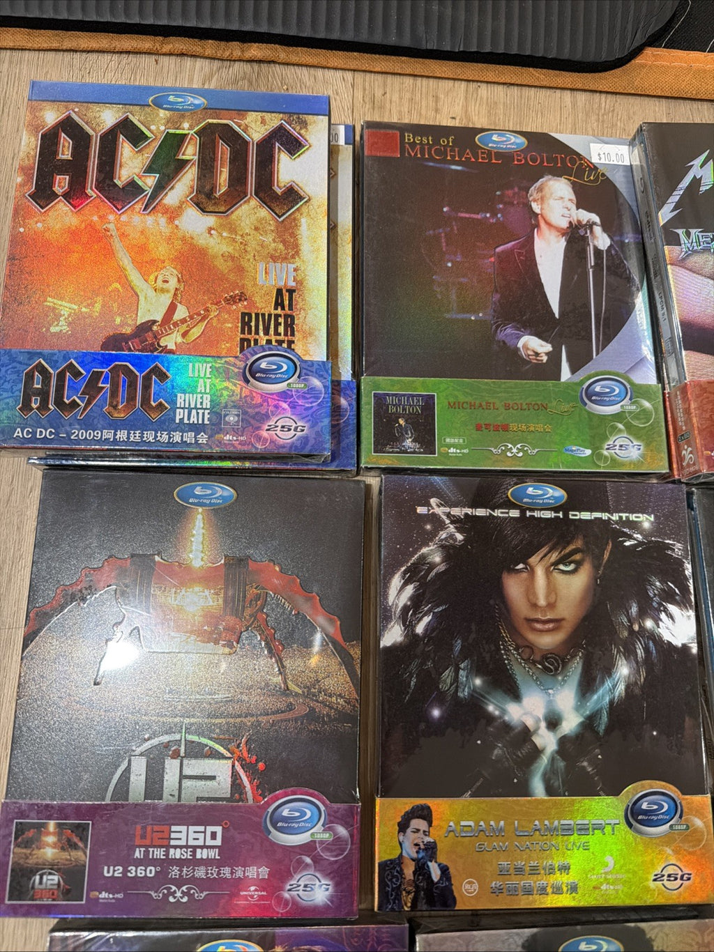Sealed Rare OOP Music Blue Ray Lot Of 27 Chinese First Editions True HD1