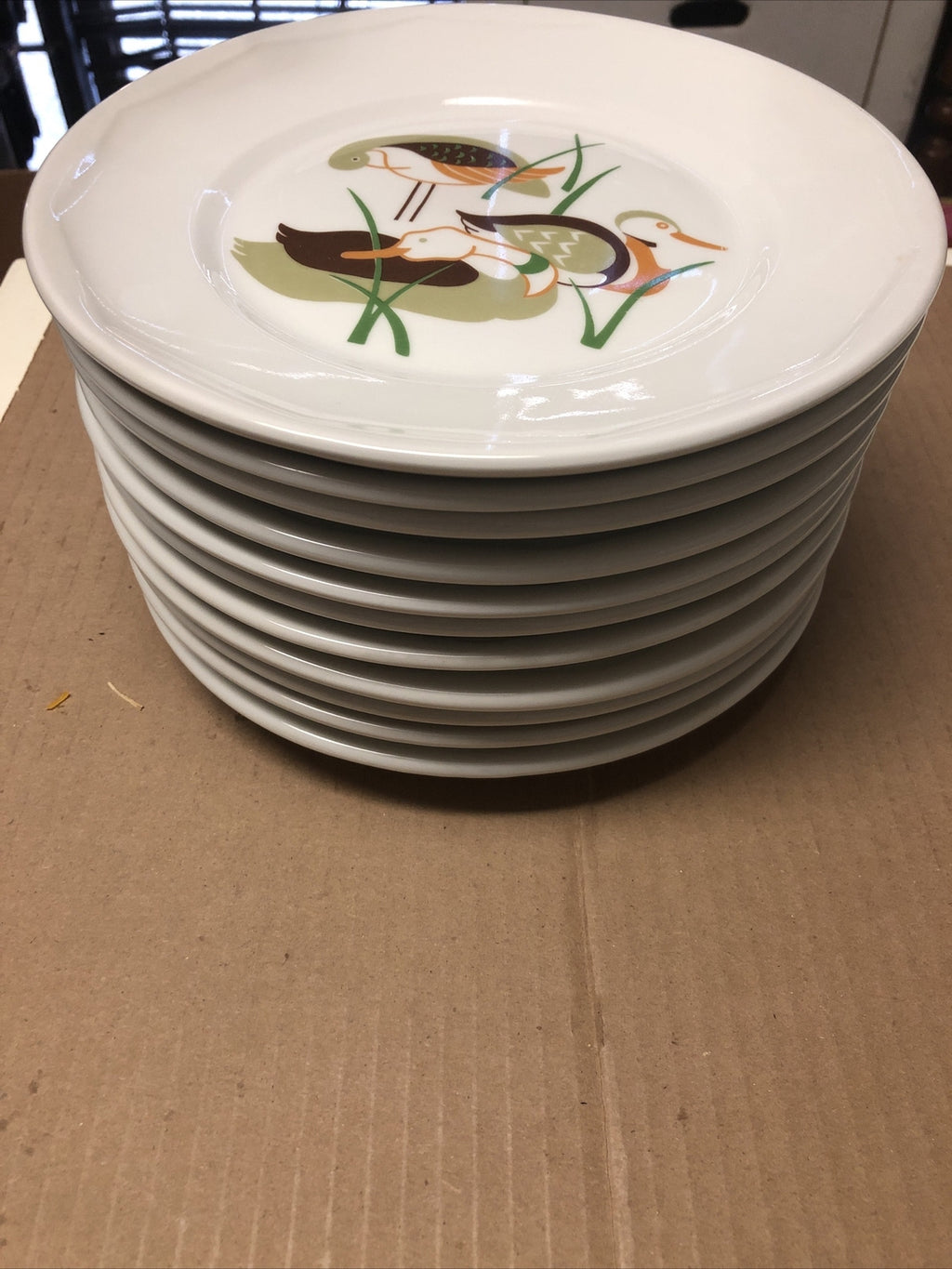 Haviland Limoges France Aluminite Frugier Loy Of 12 Plates 8.5”1