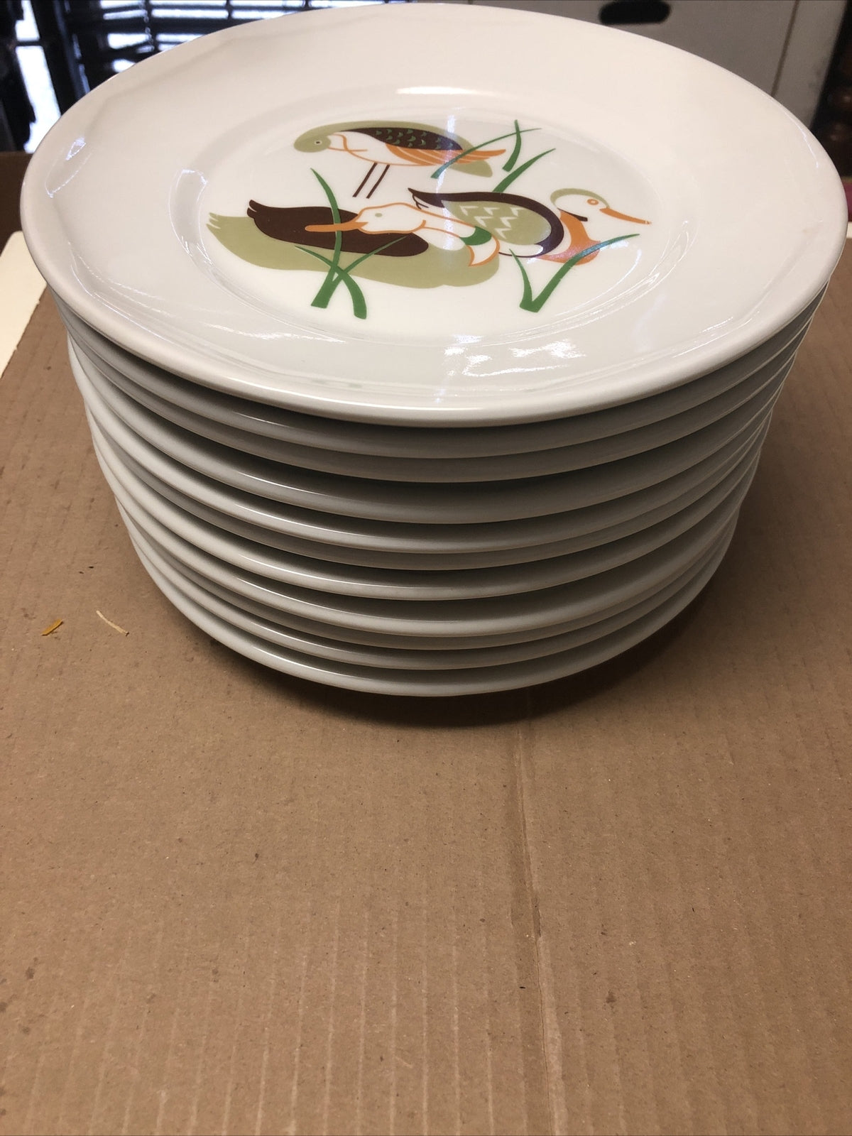 Haviland Limoges France Aluminite Frugier Loy Of 12 Plates 8.5”1