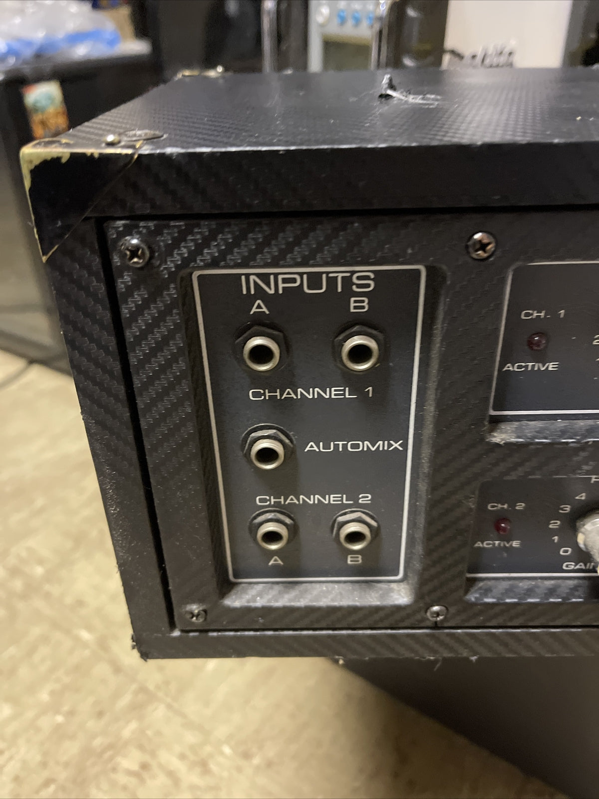 Vintage Peavey  Series 260D Amp Head Untested For Parts1