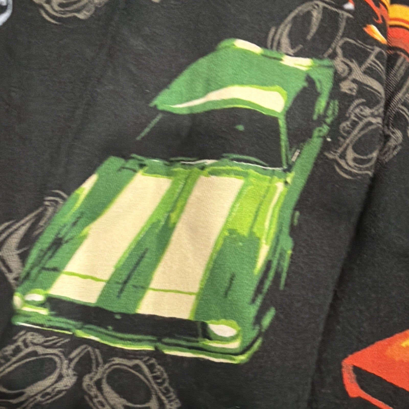 Vintage David Carey Mopar  Cuda Charger Logo History Pit Crew Car T Shirt Medium4
