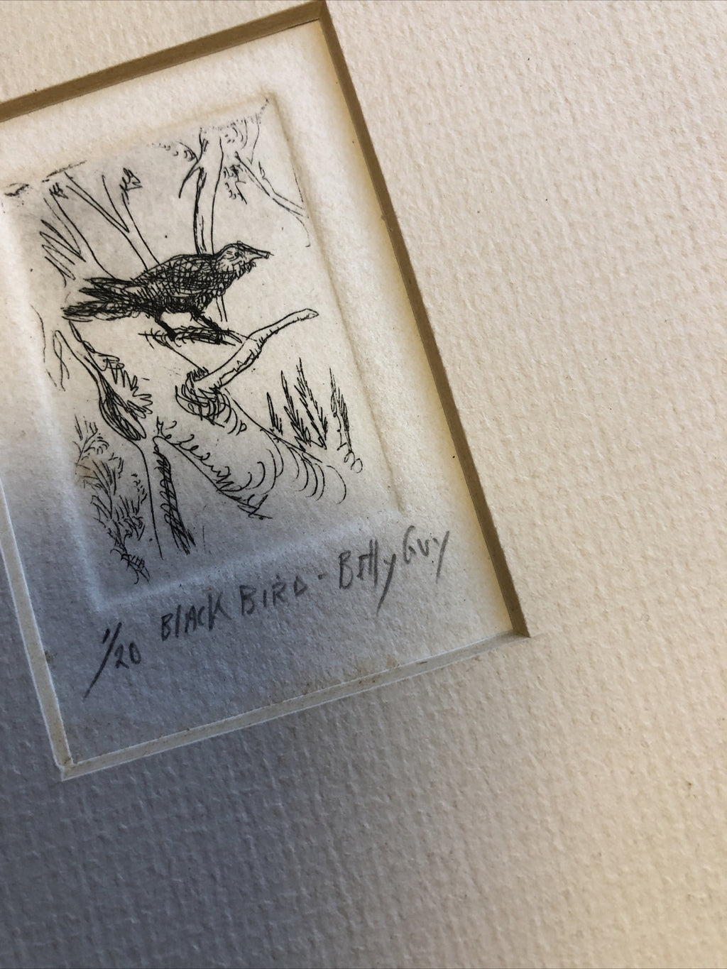 Lot Of 3 Original Betty Guy Personalized Art Pieces SIGNED6
