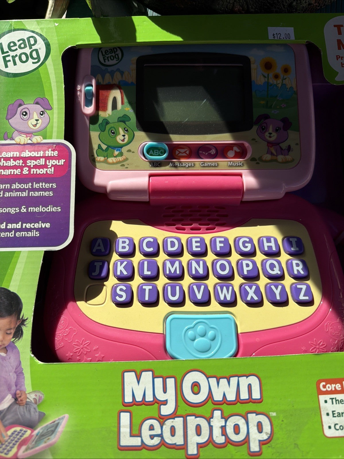 LeapFrog My Own Leaptop Interactive Educational Learning Laptop in Pink0