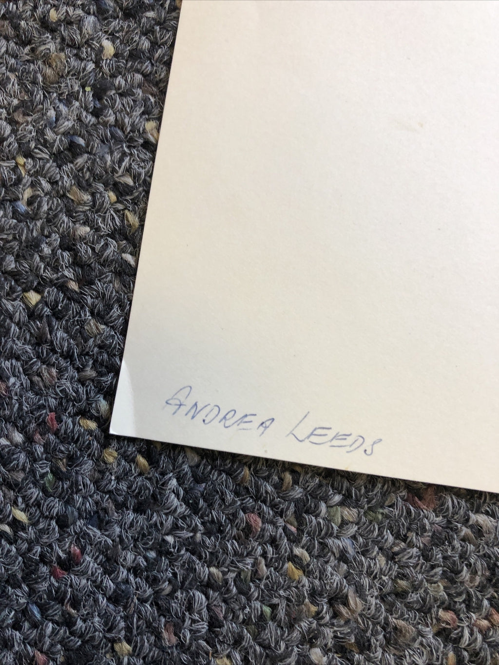 Rare Original Unpublished Photo Of Andrea Leeds Glamour Shot Candid 8”x6.5”8