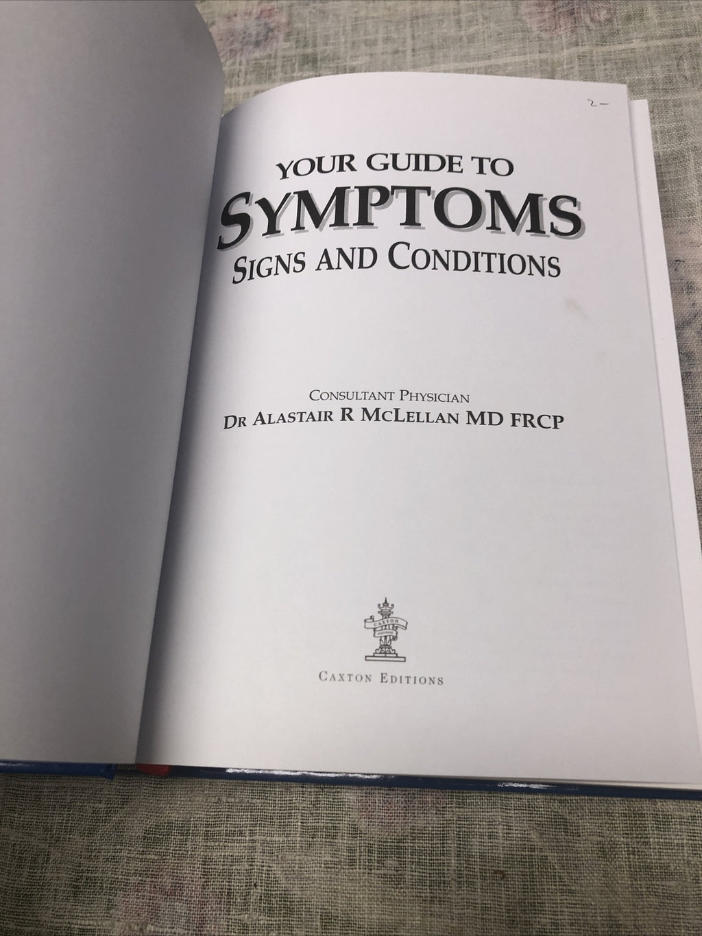 Your Guide To Symptoms Signs And Conditions Book 20034