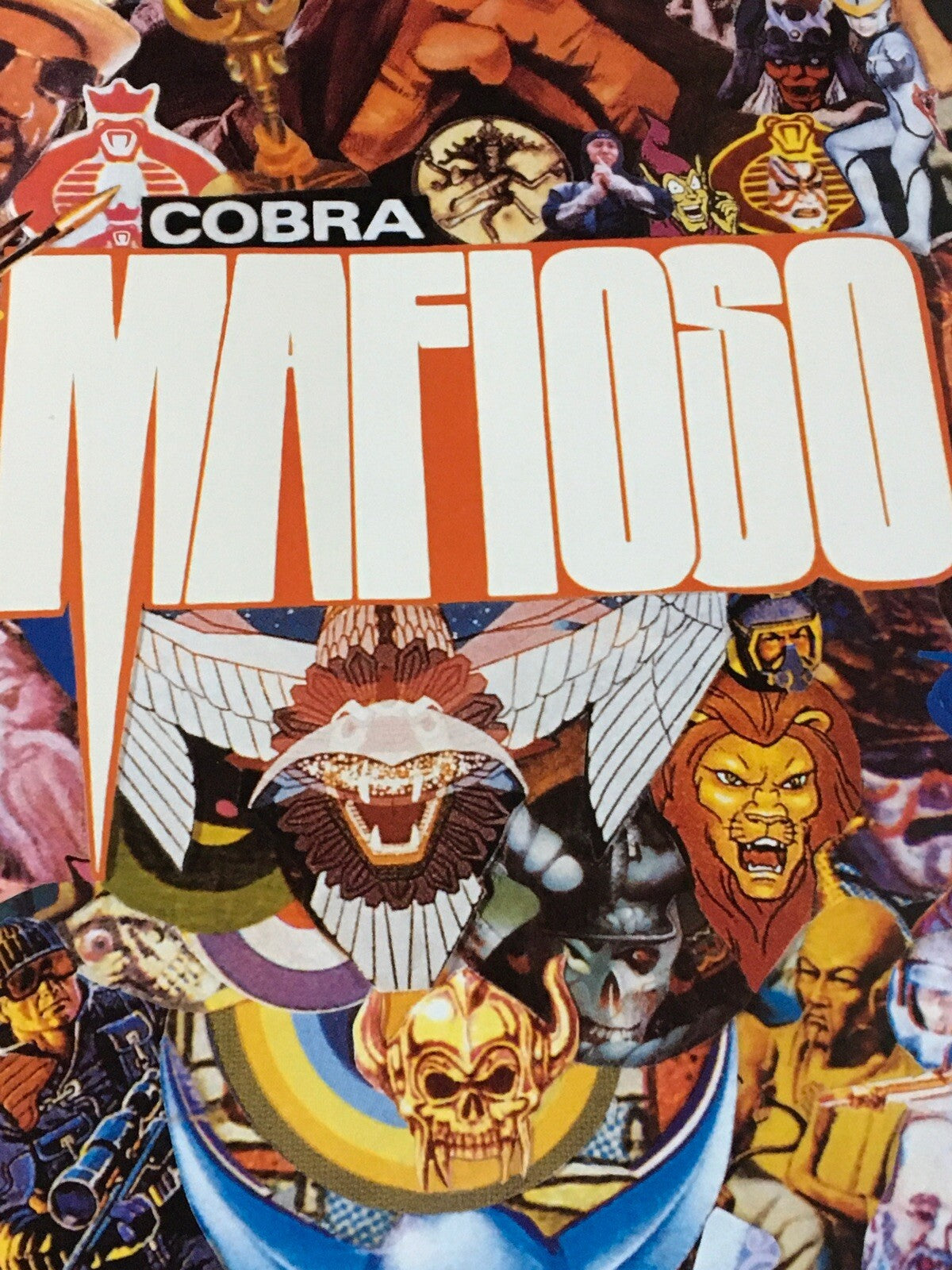 Cobra Mafioso Collage 2000-2001 Ardmore Prints In 38” x26” Art Poster City2