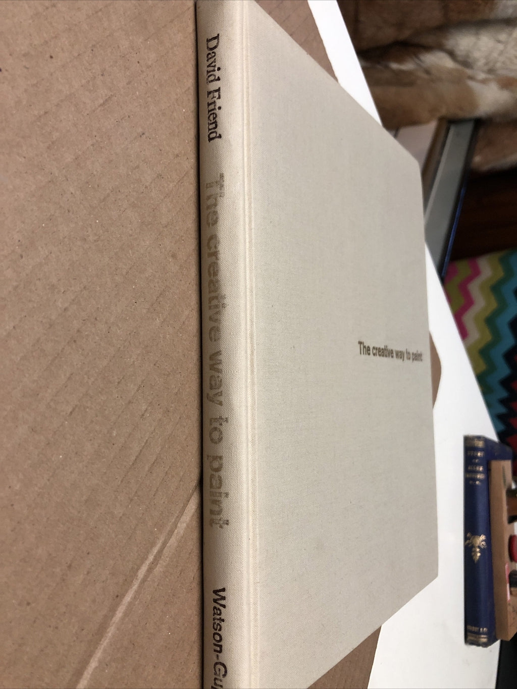 David Friend - The Creative Way To Paint 1967 Hard Cover1