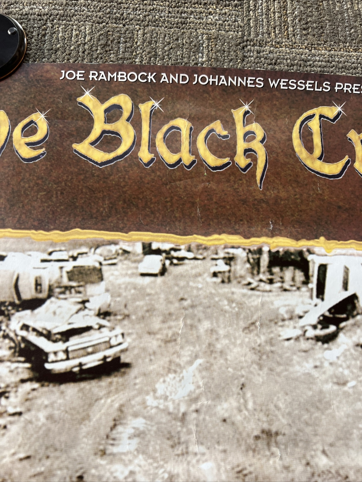 The Black Crowes Live in Concert Docks Hamburg German Tours Vintage MTV Poster 5