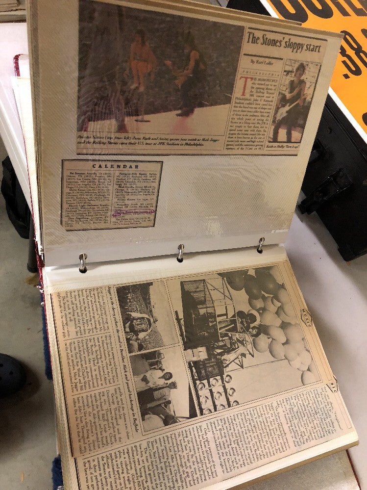 The Rolling Stones Scrapbook Album Cut-outs Photographs. Cool Little Album8