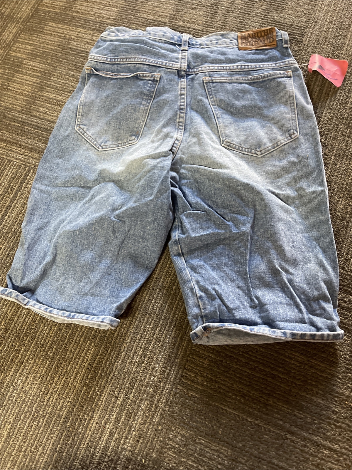 new old stock 1990 MARITHE FRANCOIS GIRBAUD Womens Jean shorts 5/6 Denim USA5