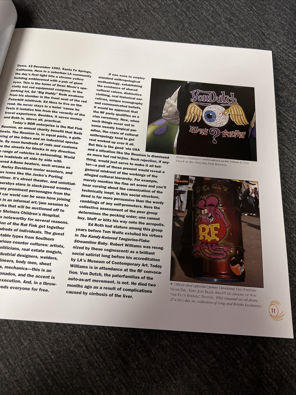 Robert Williams SIGNED AUTOGRAPHED Kustom Kulture Hot Rod Von Dutch Art Book2