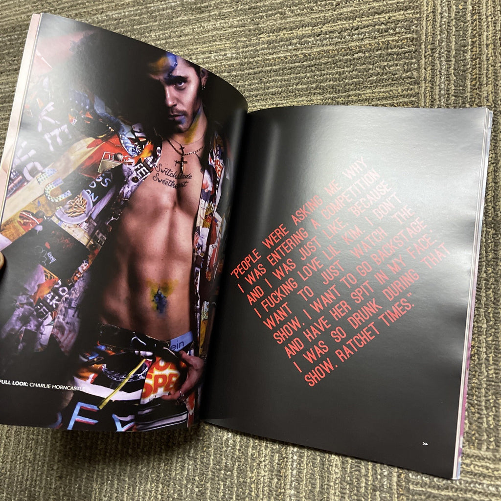 Loverboy Magazine #1 FRANCOIS SAGAT Love Fashion Music Sex Gay Interest1