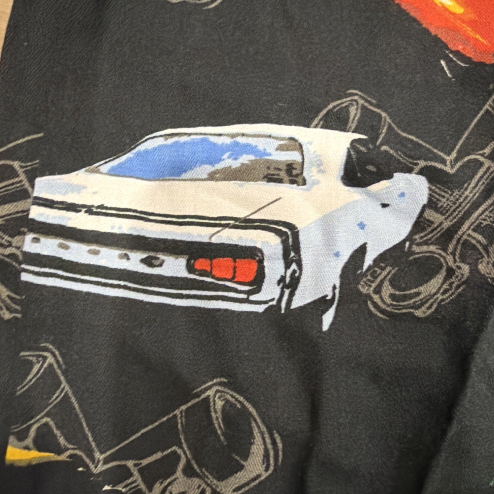 Vintage David Carey Mopar  Cuda Charger Logo History Pit Crew Car T Shirt Medium3