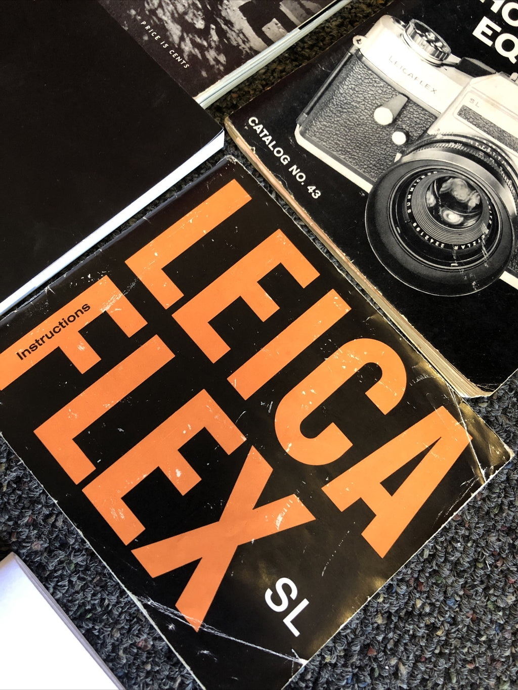 Leica Leitz Agfa Lot Of 7 User Manuals Catalogs3