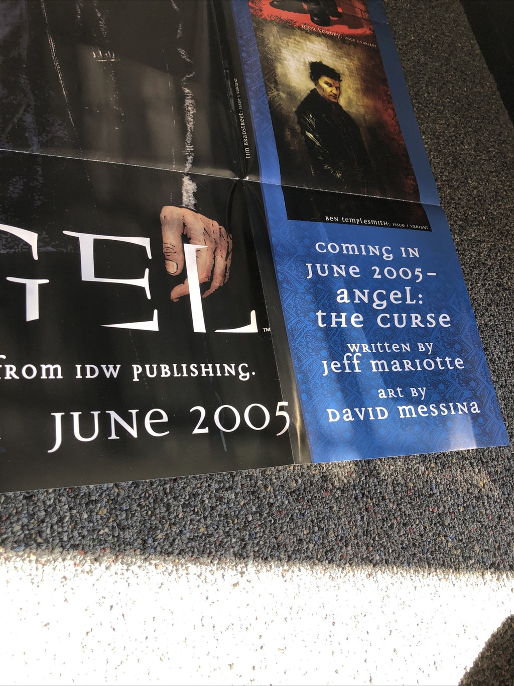 Once More...With Feeling - Angel 24”x36” Promotional Poster June 20052