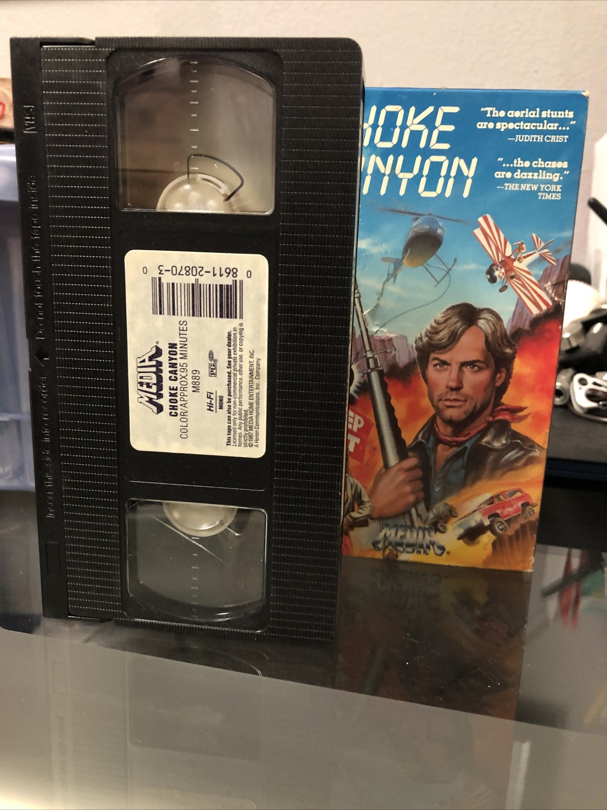 Cult Classic Choke Canyon (VHS, 1987) Stephen Collins Bo Svenson3