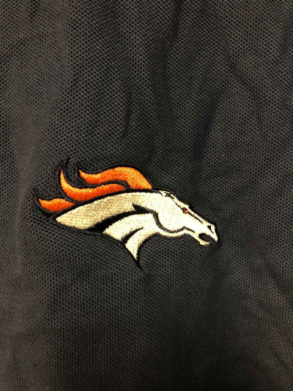 NWT NFL Starter Authentic Denver Broncos Golf Polo Shirt Men L2