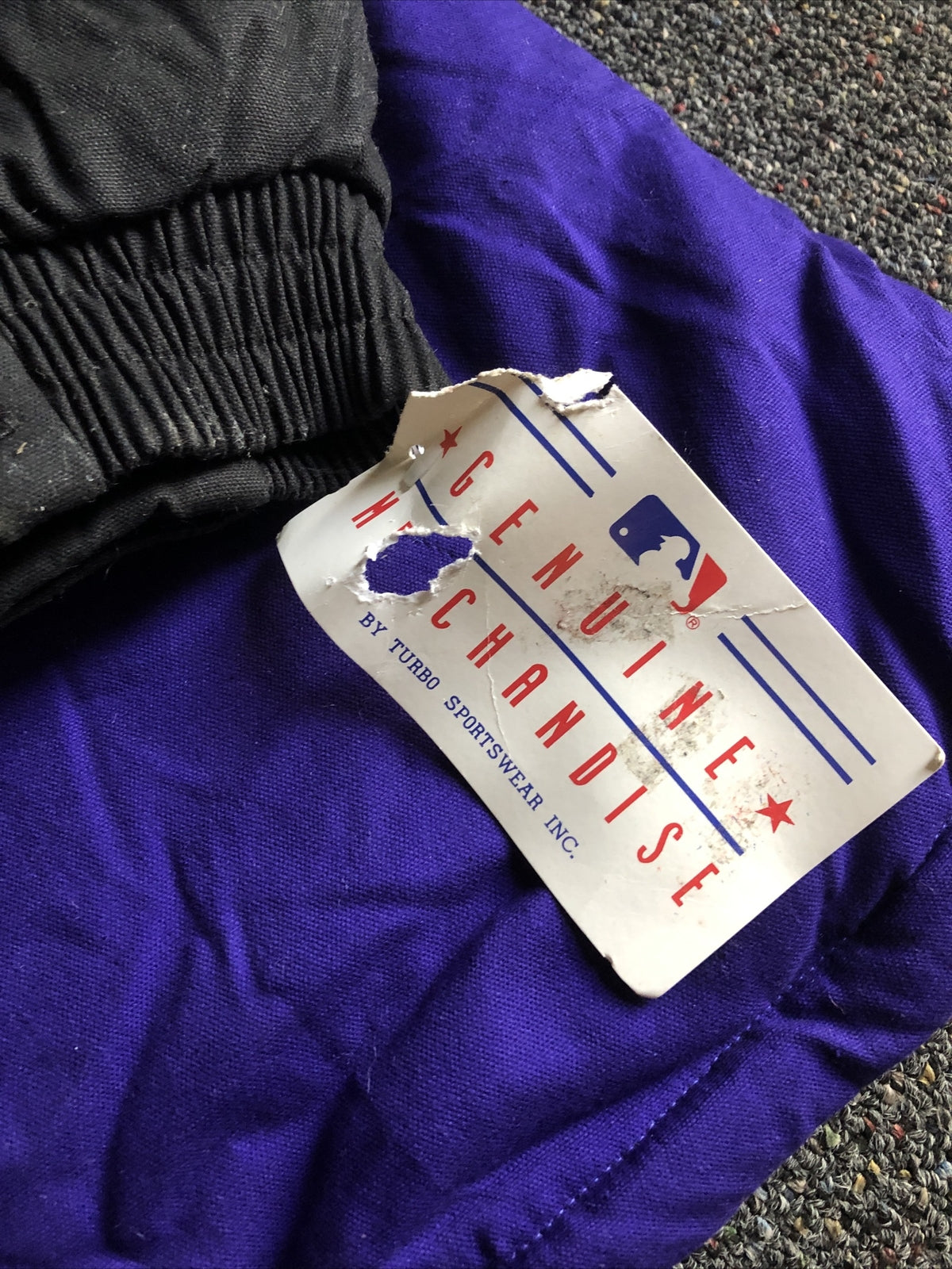 RARE Vintage 90’s NOS Colorado ROCKIES Trench Coat Parka Size L- MLB1