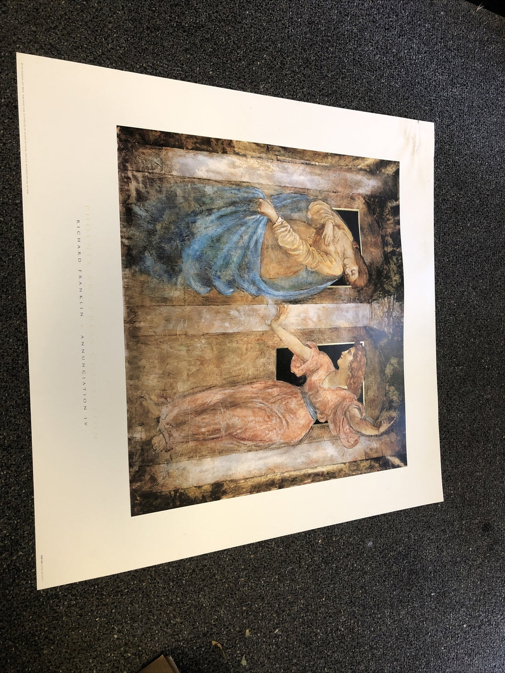 Vintage 1993 Phoenix Art Press Collection Richard Franklin Annunciation IV ITALY0