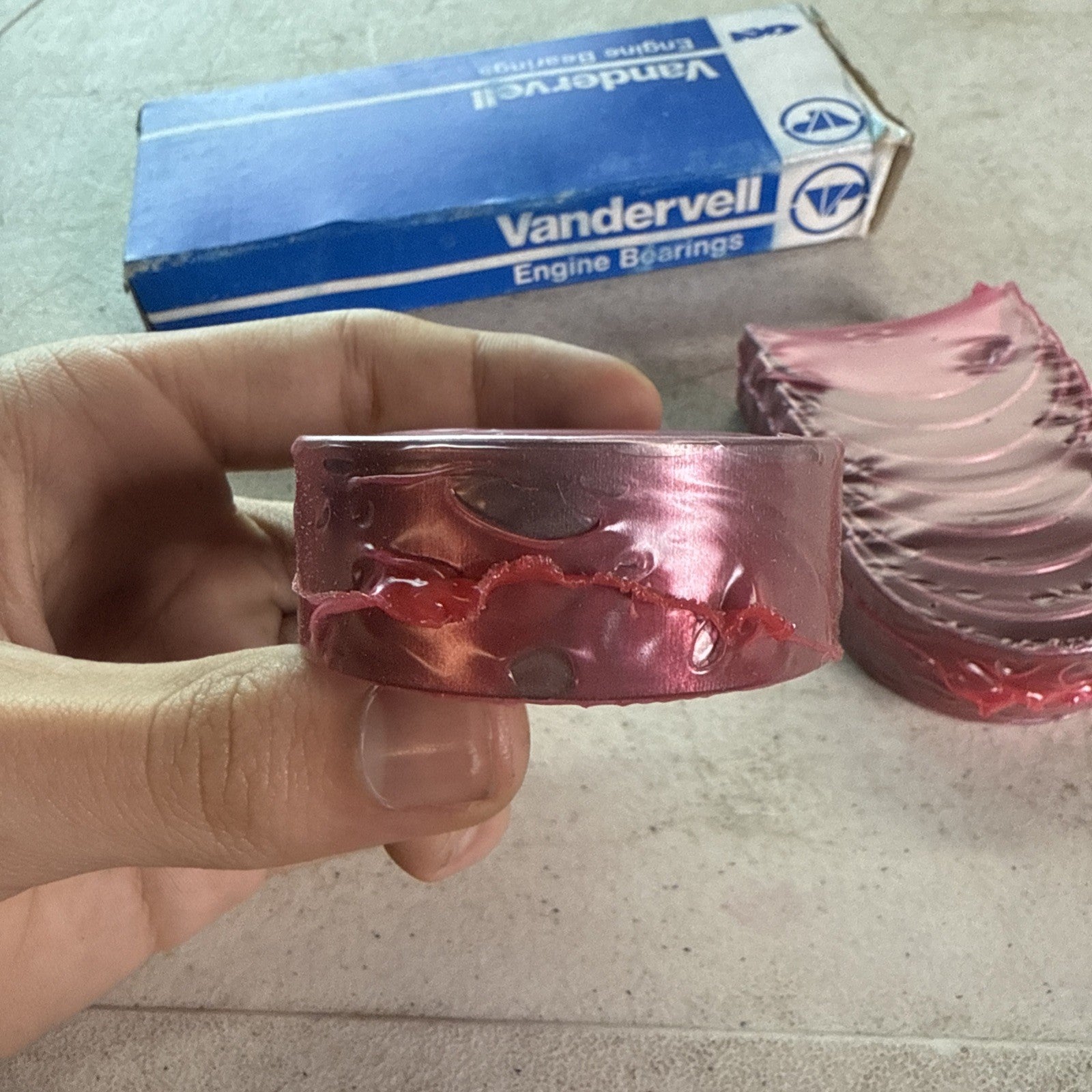 NOS Manley Performance Rod Bearing Set, part number 30417.0012