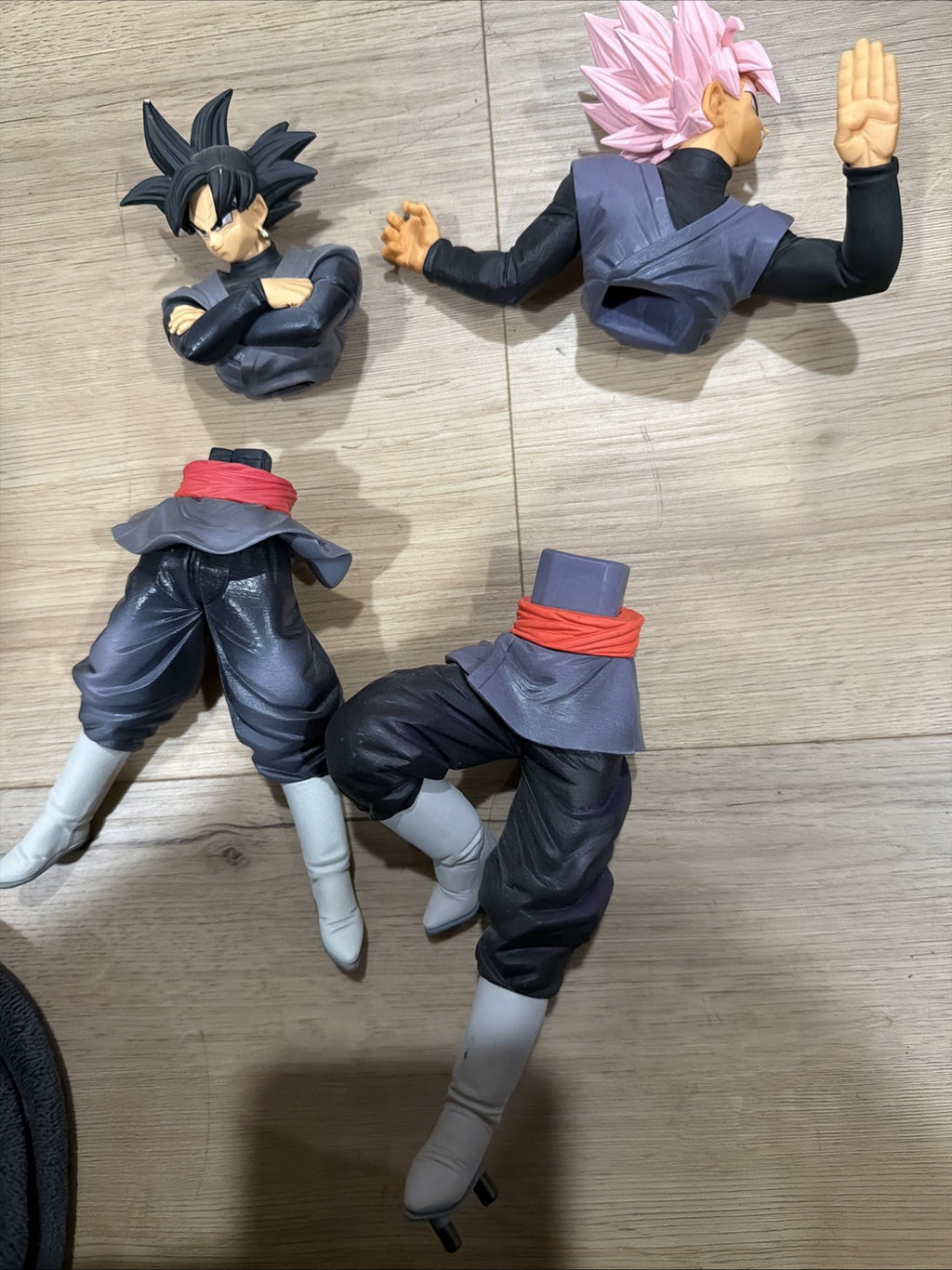 Banpresto Dragon Ball Super Goku Black Saiyan Rose Bandai Spirits Clearise Lot7