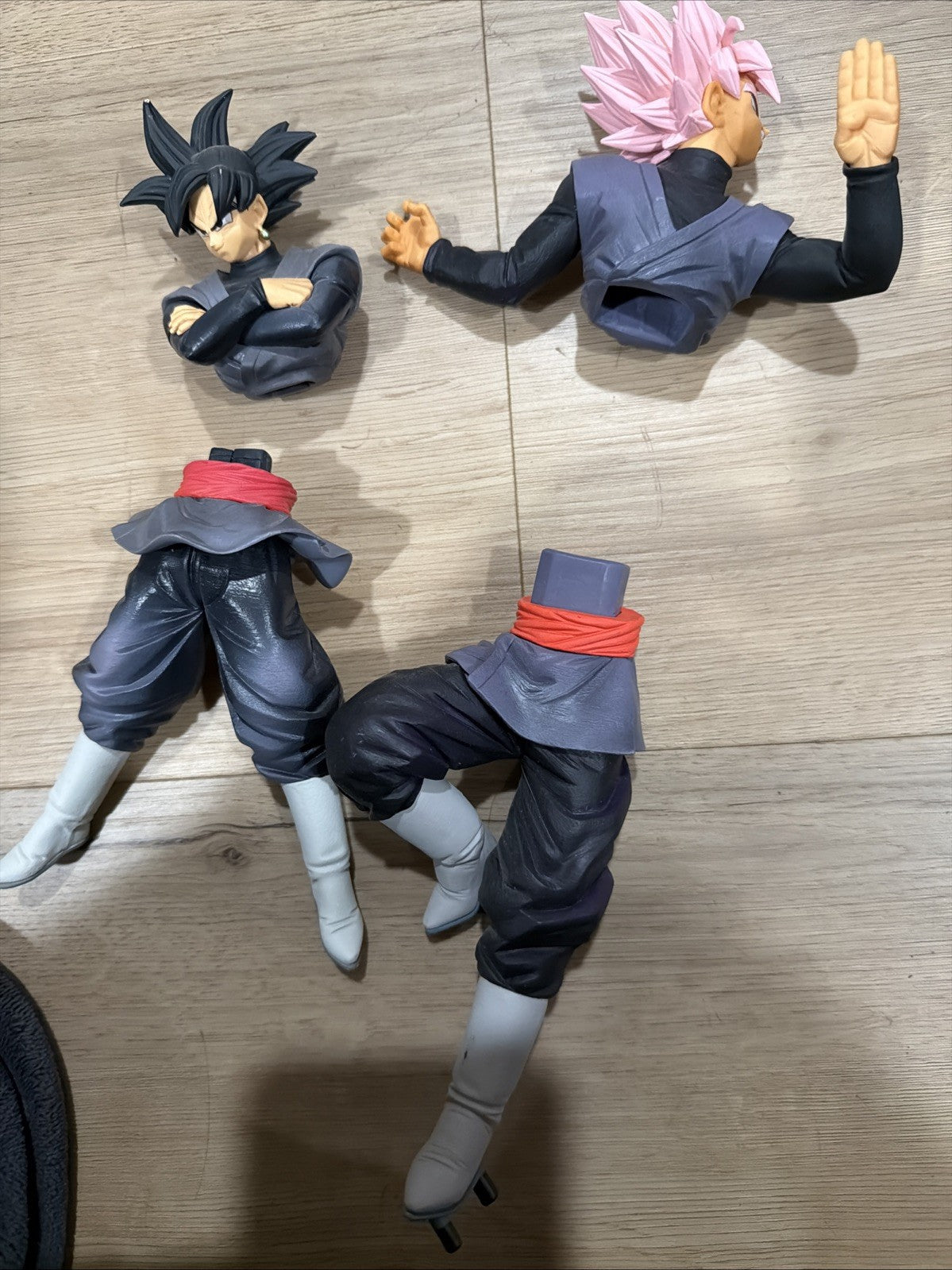 Banpresto Dragon Ball Super Goku Black Saiyan Rose Bandai Spirits Clearise Lot7