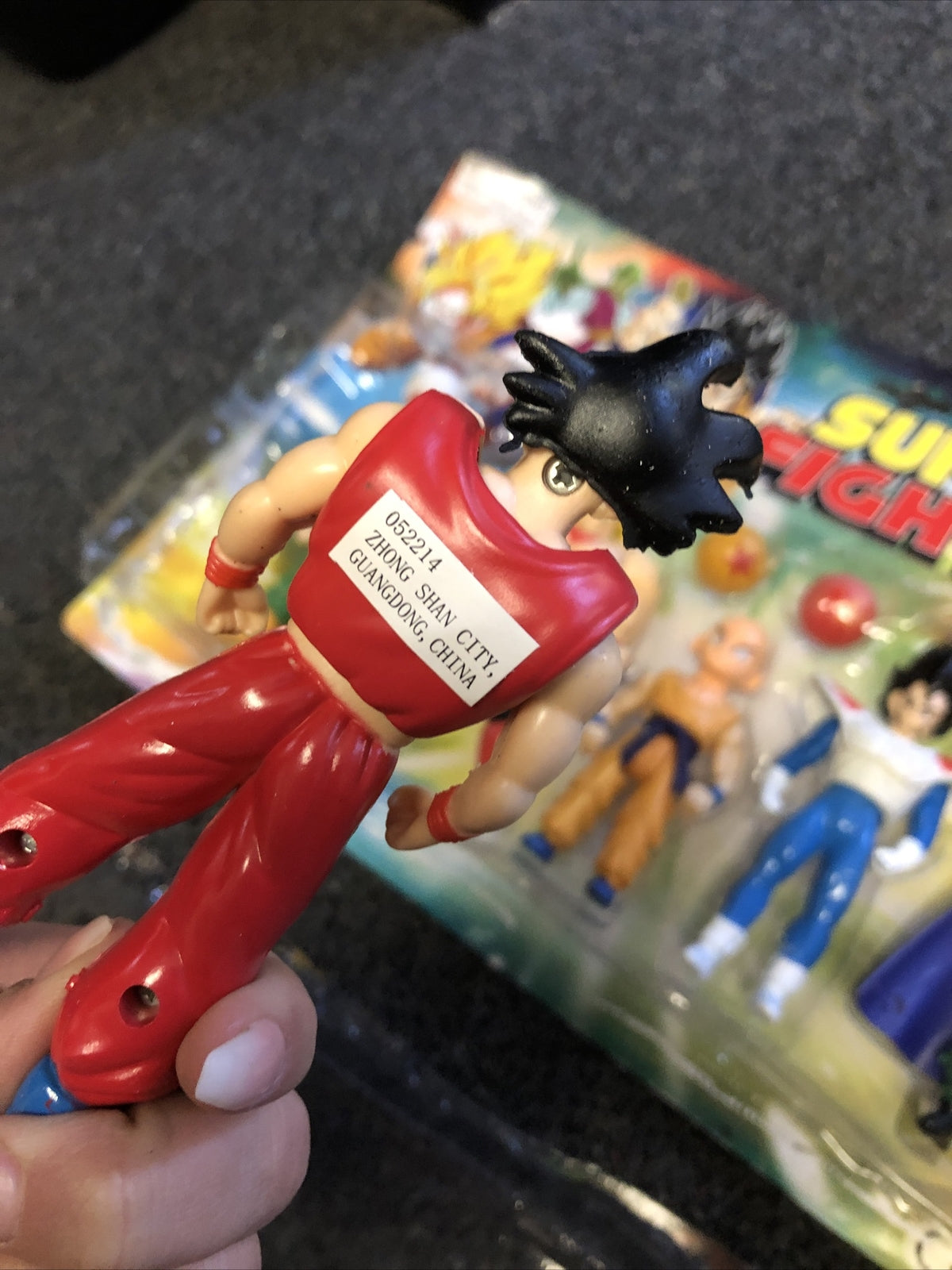 SUPER FIGHTER Anime Toy Lot Action Figures Set Of 6 Complete Detached From Card4