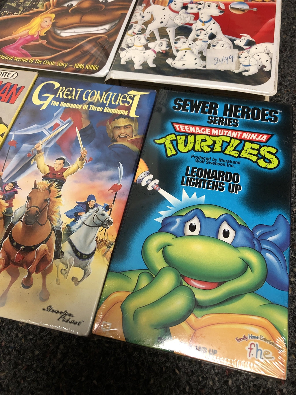 VHS Tapes Lot Of 5 Great Kids Family Movies1