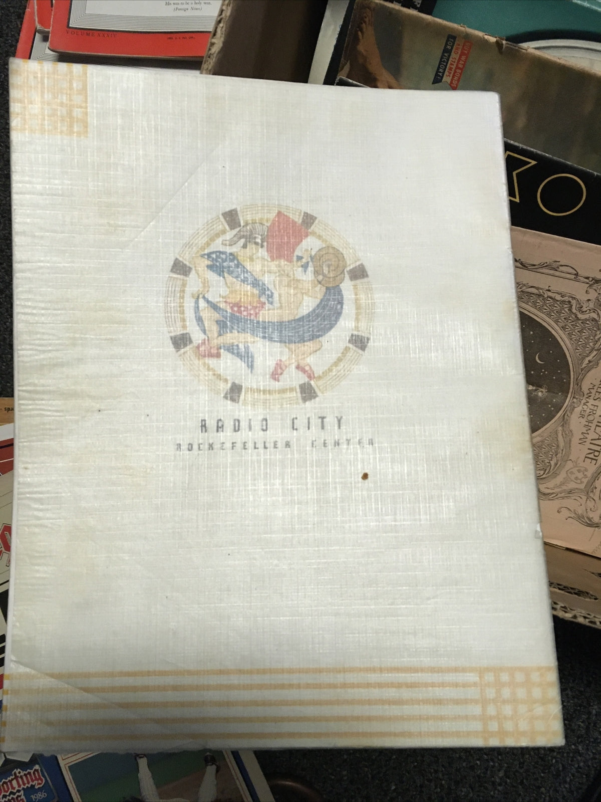Vintage 1935 - RADIO CITY Music Hall Program "Show Place of the Nation" Magazine2