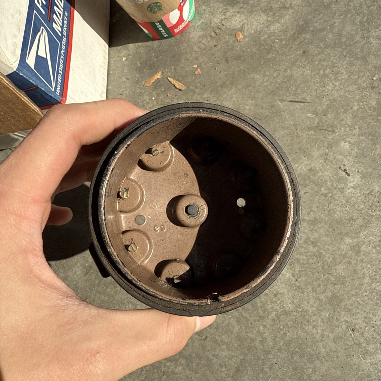 1941-48 FORD 8 CYL, MERCURY  DISTRIBUTOR CAP VINTAGE2
