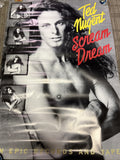 Ted Nugent Original 1980 PROMO Poster Scream Dream Epic 33”x48” CBS Promo #290