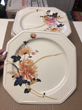 MIKASA Continental Ivory Majestic Salad Plates Lot Of 9 - 10”x10”0