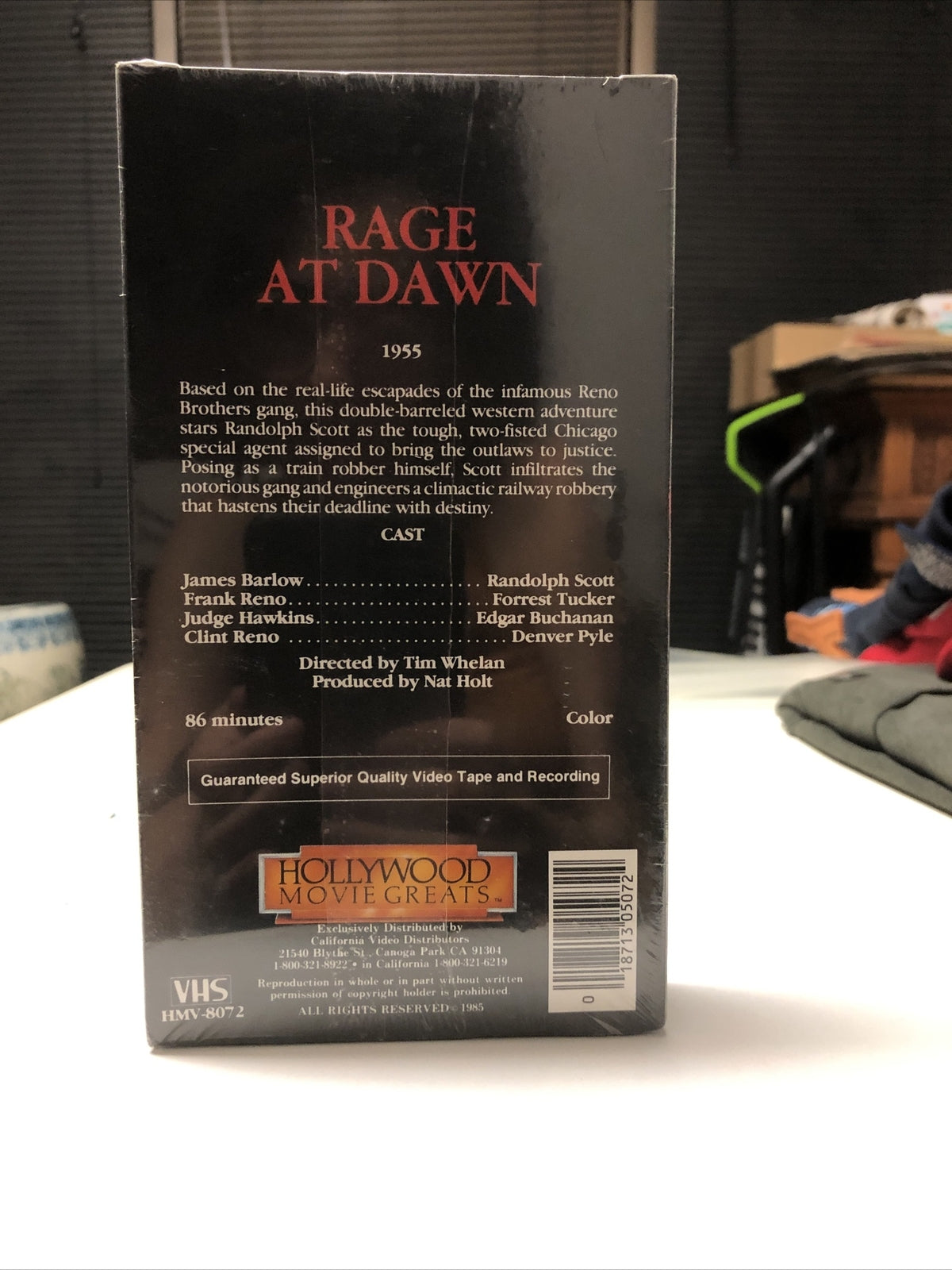 Factory Sealed RAGE AT DAWN VHS NEW HOLLYWOOD MOVIE GREATS Randolph Scott2