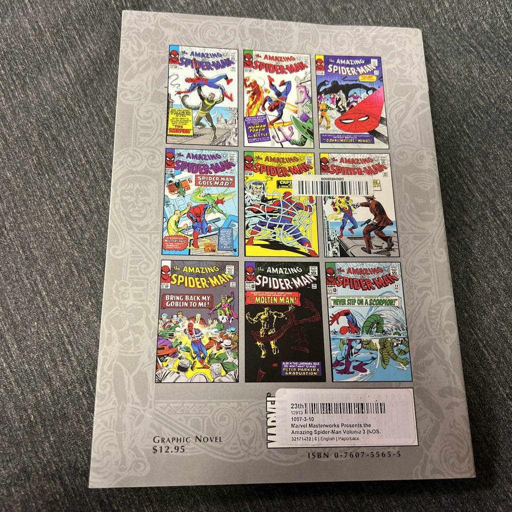 AMAZING SPIDER-MAN Vol 3 GREEN GOBLIN AND THE GANGSTERS Marvel Masterworks  Tpb3