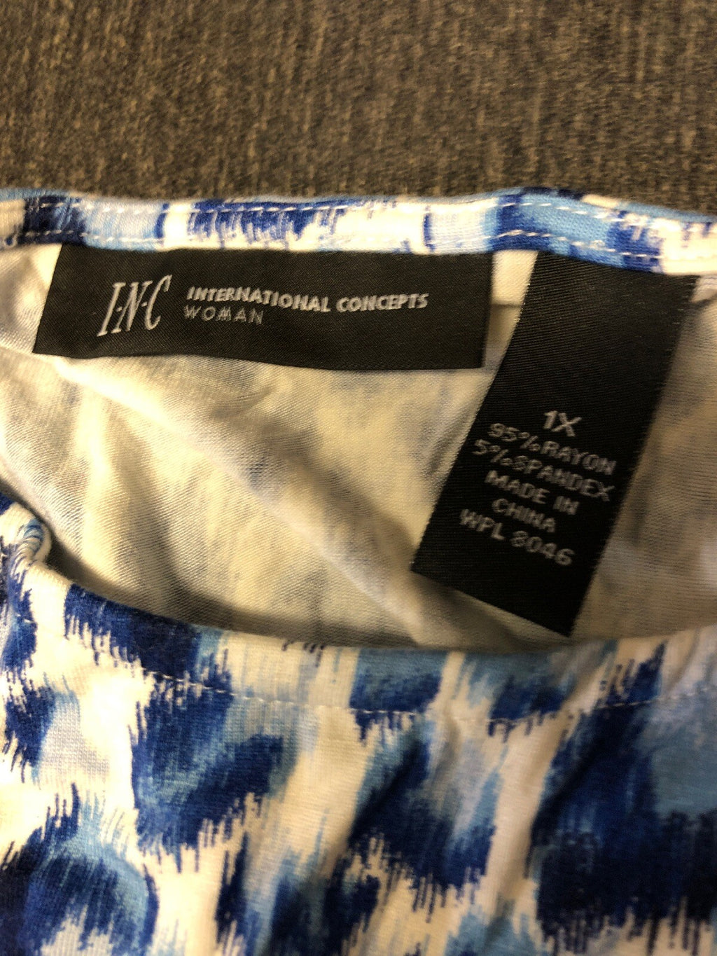 Lot Of 3 Shirts- 2 INC & 1 LOTUS Leopard, Flowers, V Neck NWT4