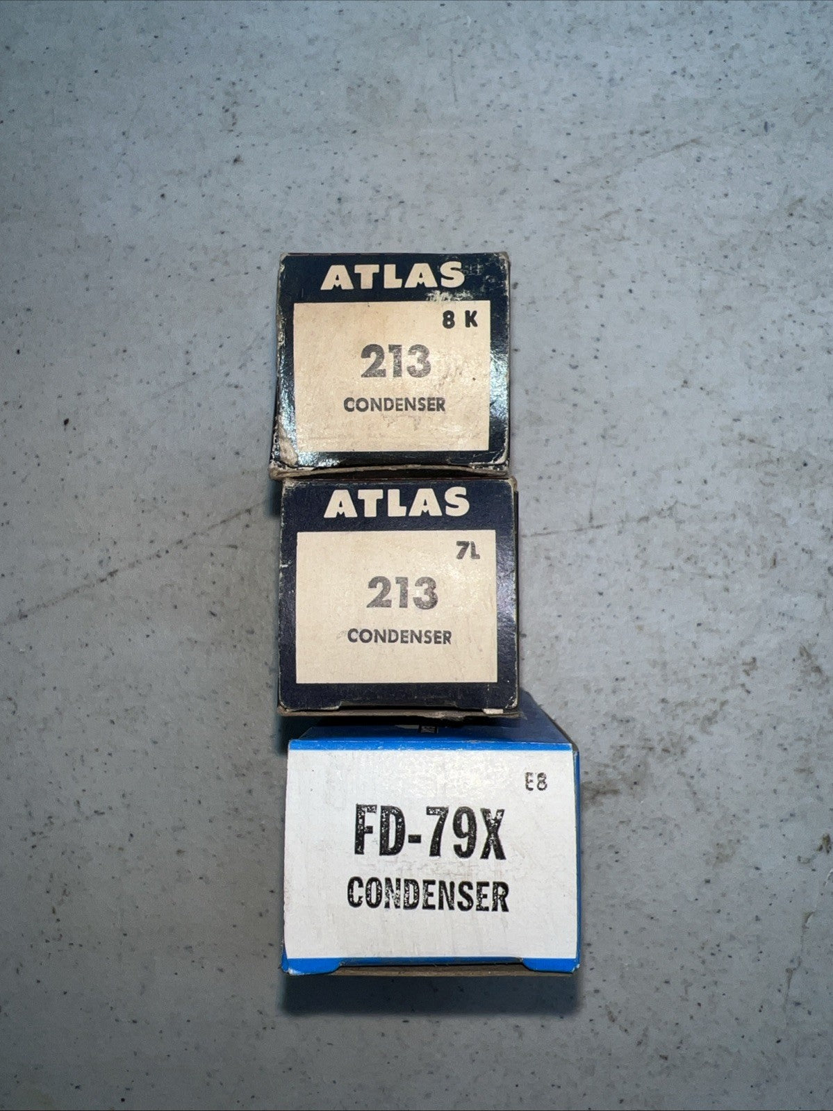 Lot of 3 Vintage Point Sets FD-8286 & FD-8183V NOS Standard Plus & Atlas0