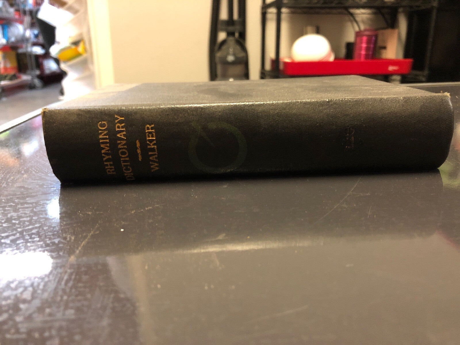 Vintage-Walker's Rhyming Dictionary 1881 The Library Of Archpriest Vladimeir0