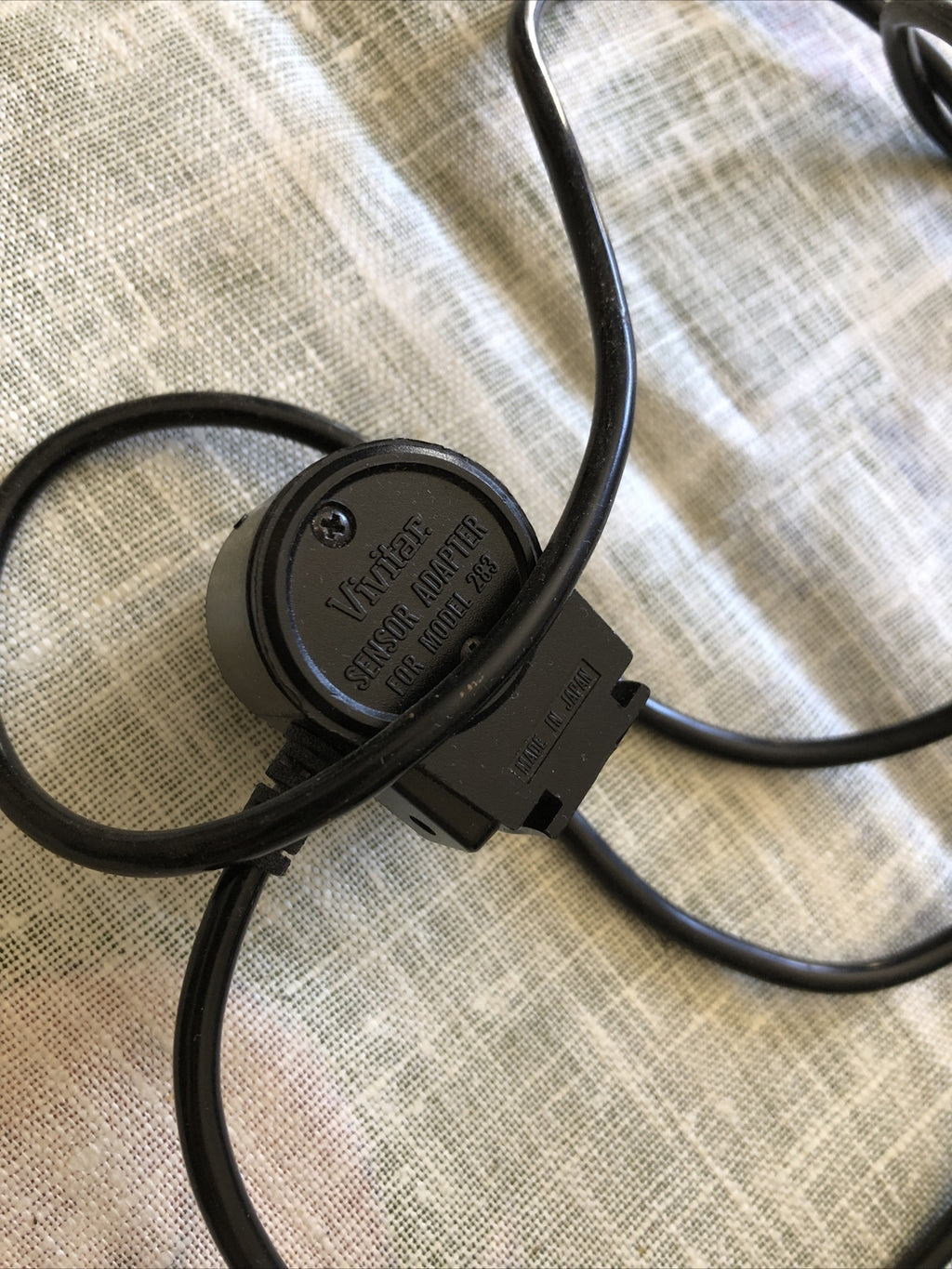 VIVITAR AUTO THYRISTOR 283 FLASH UNIT WITH SENSOR ADAPTER5