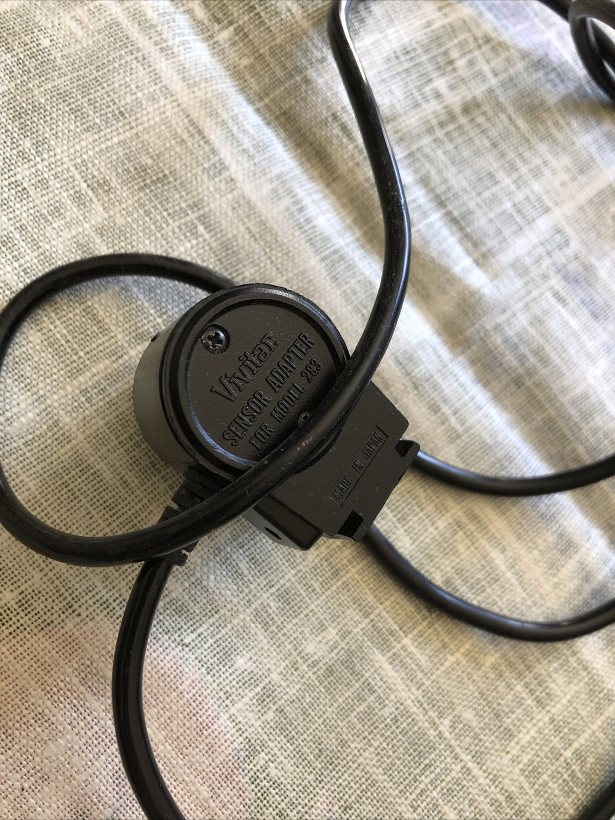 VIVITAR AUTO THYRISTOR 283 FLASH UNIT WITH SENSOR ADAPTER5