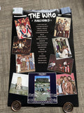 #180 1981 THE WHO Hooligans Record Store Subway PROMO POSTER 23x35”0