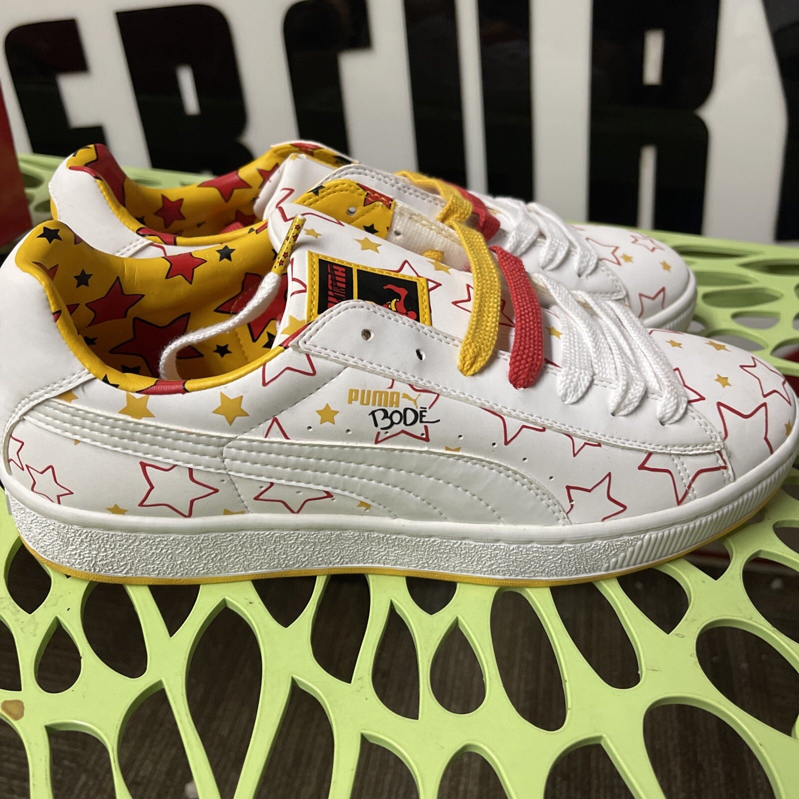 NOS Puma Clyde Bode Vaughn Size 10 US 347387 05 Damaged Box2