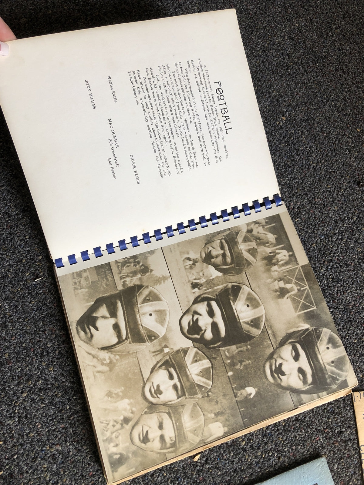 Rare 1938 Eastonian High School Yearbook With Original Photos10