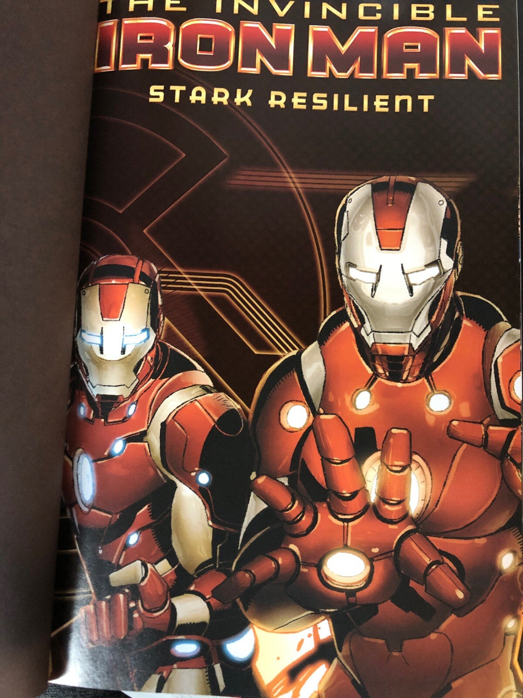 Invincible Iron Man Stark Resilient Vol 6 Marvel Premiere Edition Hard Cover3