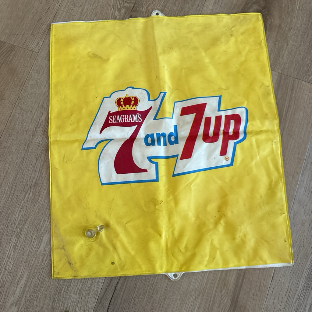 Peter Max Seven Up Seagrams Advertisement Inflatable Sign Vintage Rare 1960s6