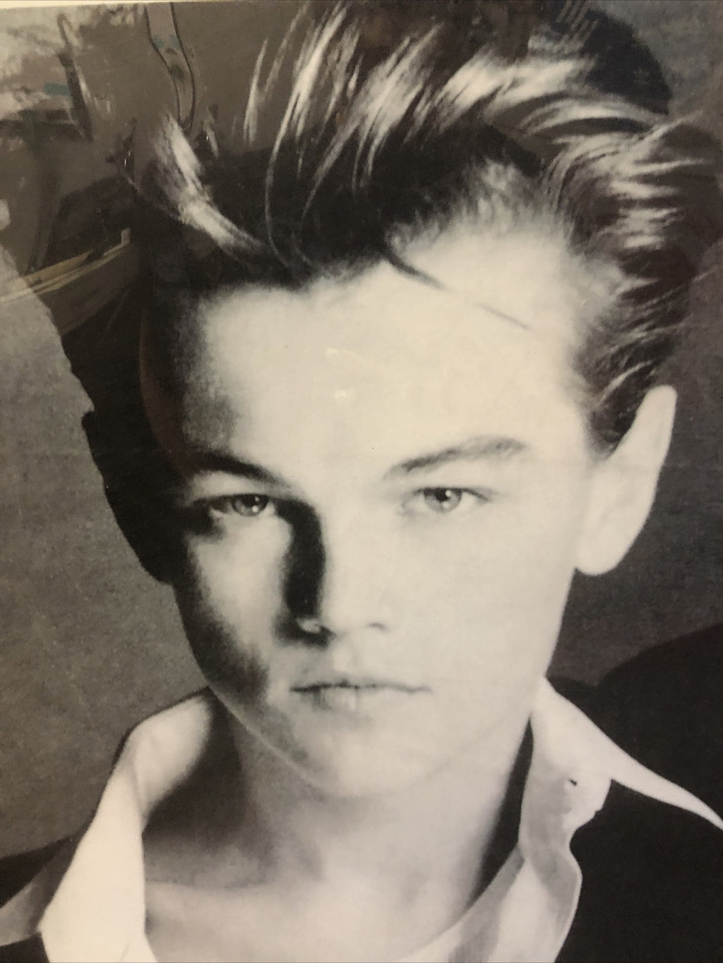 Vintage Young Leonardo DiCaprio Poster 35.5”x23.5”5